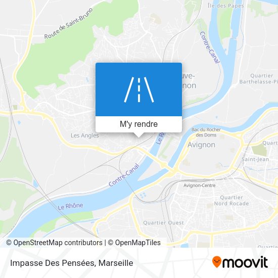 Impasse Des Pensées plan