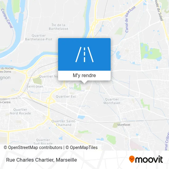 Rue Charles Chartier plan