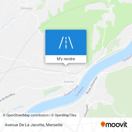 Avenue De La Jacotte plan