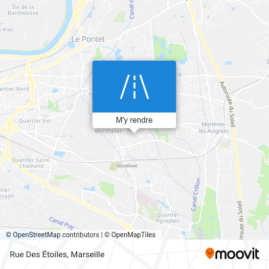 Rue Des Étoiles plan