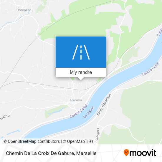 Chemin De La Croix De Gabure plan