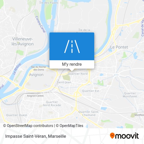 Impasse Saint-Véran plan