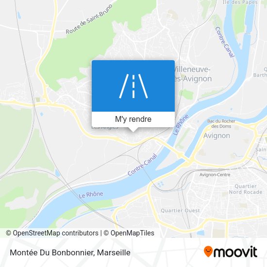 Montée Du Bonbonnier plan
