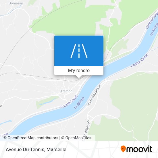 Avenue Du Tennis plan