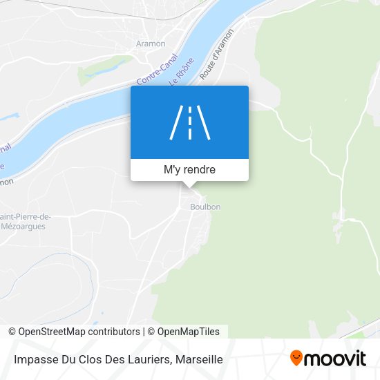Impasse Du Clos Des Lauriers plan
