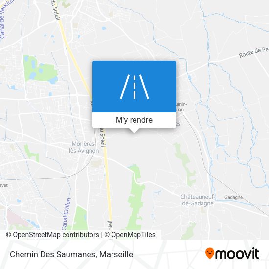 Chemin Des Saumanes plan