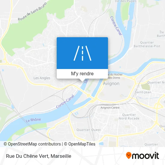 Rue Du Chêne Vert plan