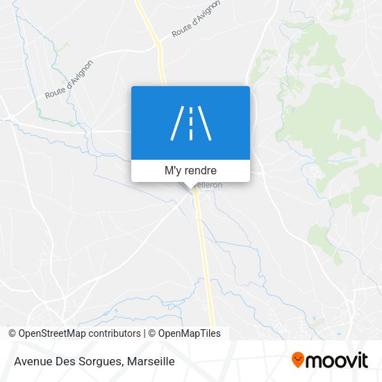 Avenue Des Sorgues plan