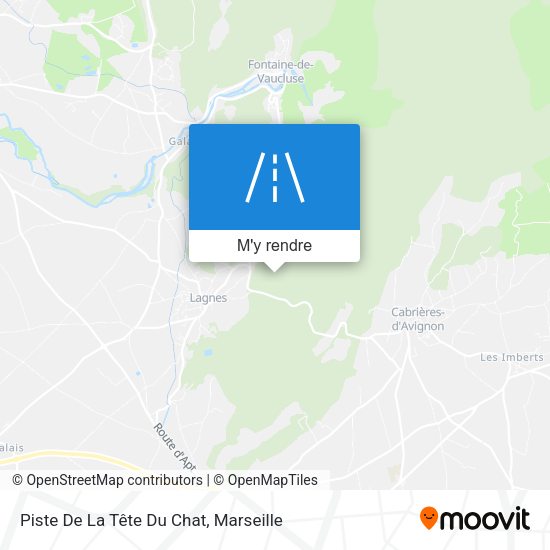 Piste De La Tête Du Chat plan