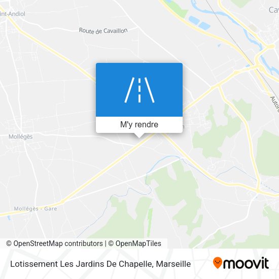 Lotissement Les Jardins De Chapelle plan