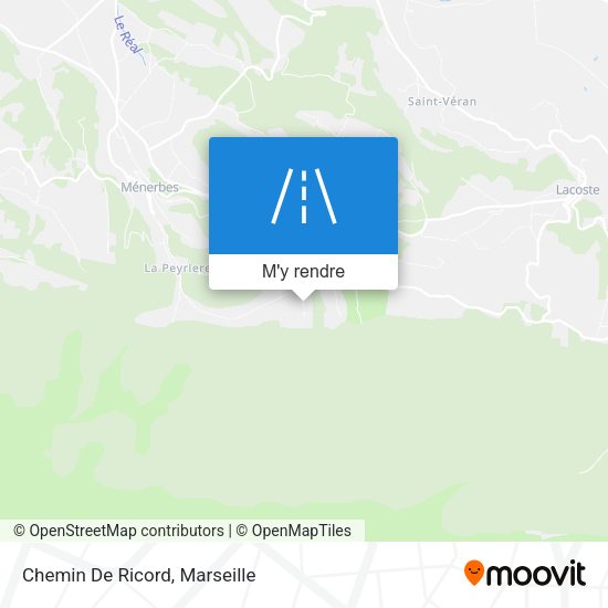 Chemin De Ricord plan