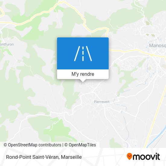 Rond-Point Saint-Véran plan
