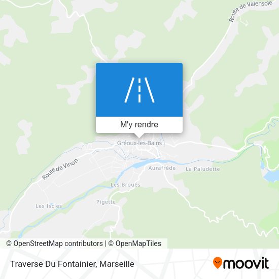 Traverse Du Fontainier plan