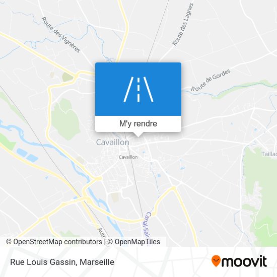 Rue Louis Gassin plan
