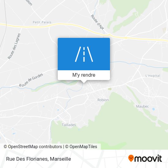 Rue Des Florianes plan
