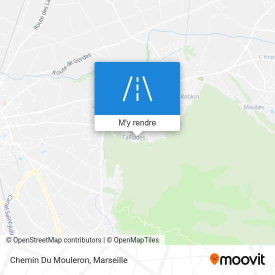 Chemin Du Mouleron plan