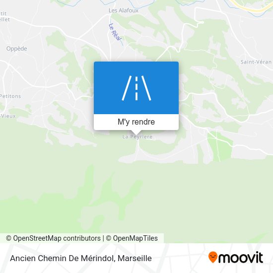 Ancien Chemin De Mérindol plan