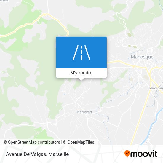 Avenue De Valgas plan