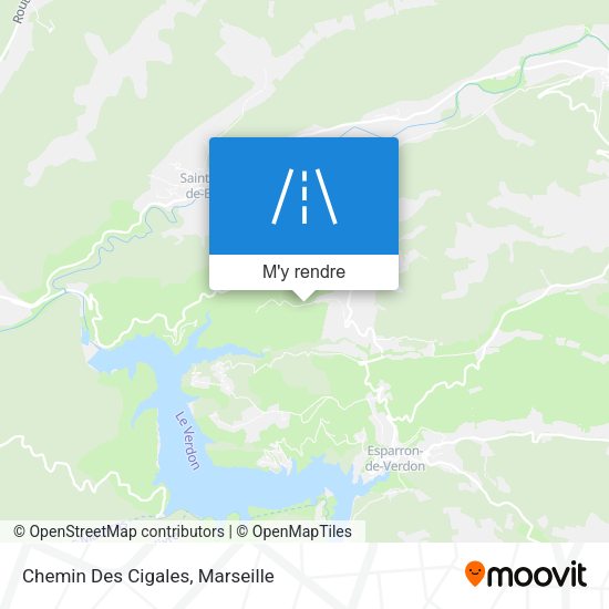 Chemin Des Cigales plan