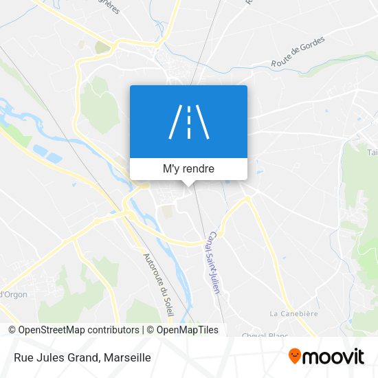 Rue Jules Grand plan