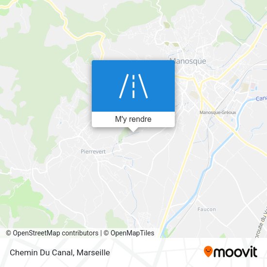 Chemin Du Canal plan