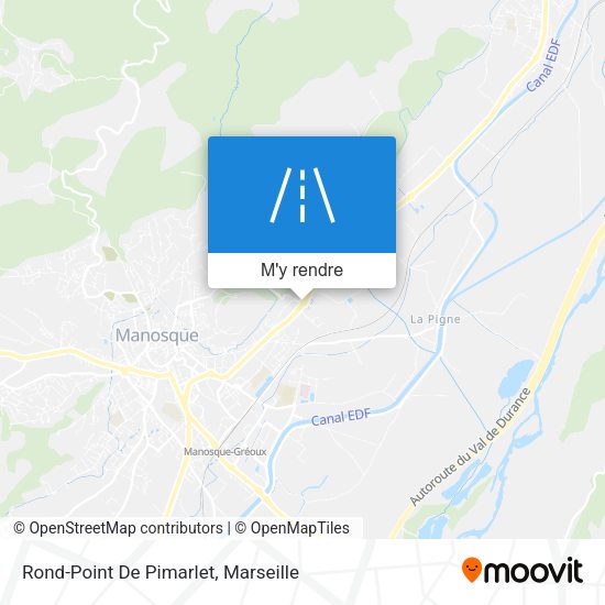 Rond-Point De Pimarlet plan