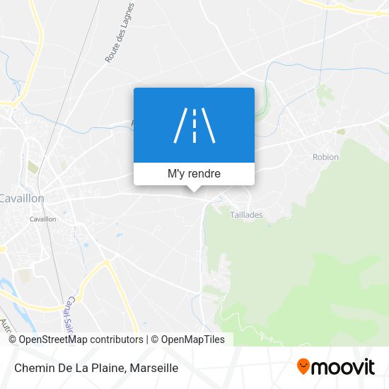 Chemin De La Plaine plan