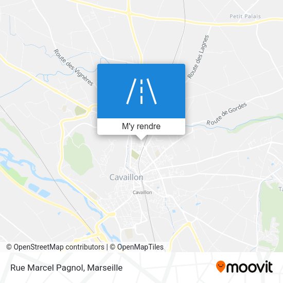 Rue Marcel Pagnol plan