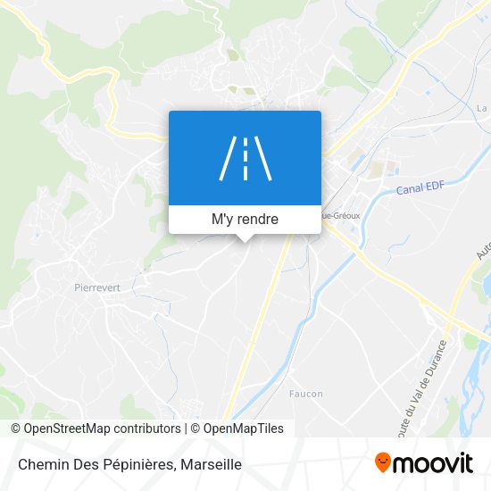 Chemin Des Pépinières plan