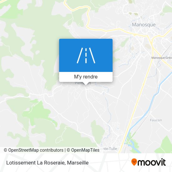 Lotissement La Roseraie plan