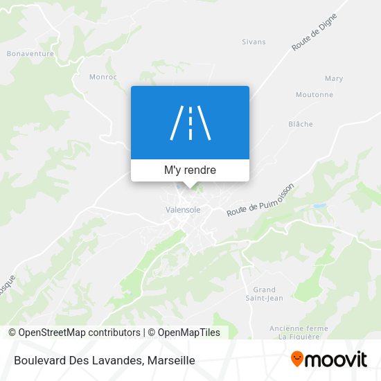 Boulevard Des Lavandes plan