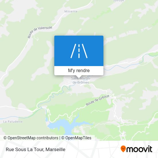 Rue Sous La Tour plan