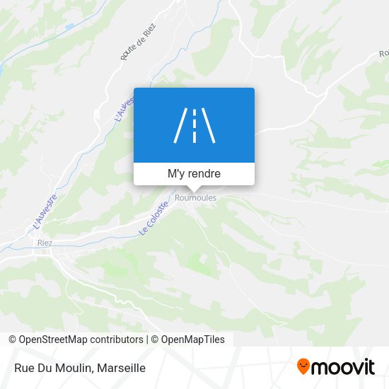 Rue Du Moulin plan