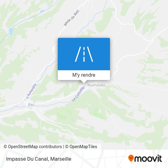 Impasse Du Canal plan