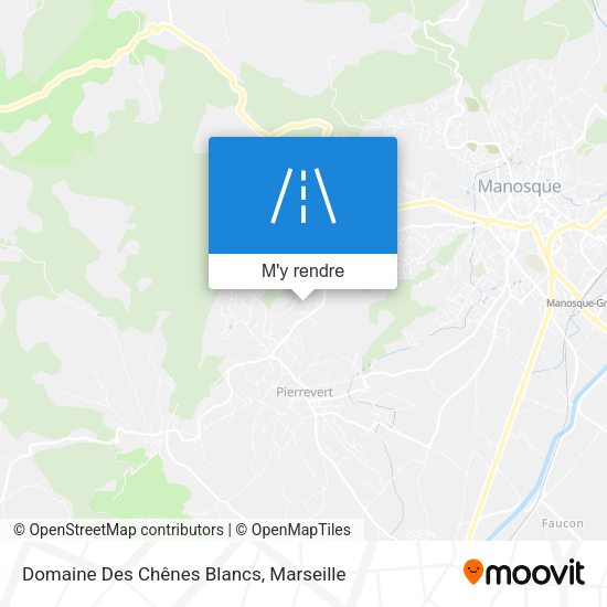 Domaine Des Chênes Blancs plan