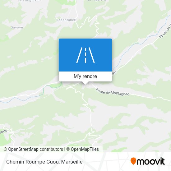 Chemin Roumpe Cuou plan