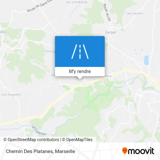 Chemin Des Platanes plan