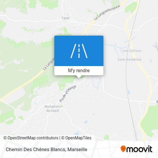 Chemin Des Chênes Blancs plan