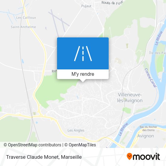 Traverse Claude Monet plan