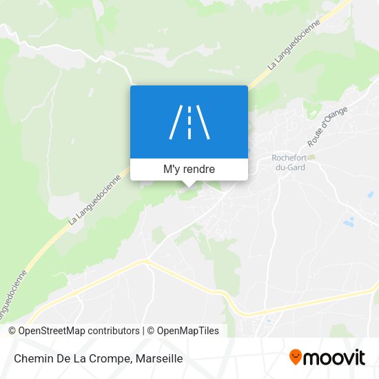 Chemin De La Crompe plan