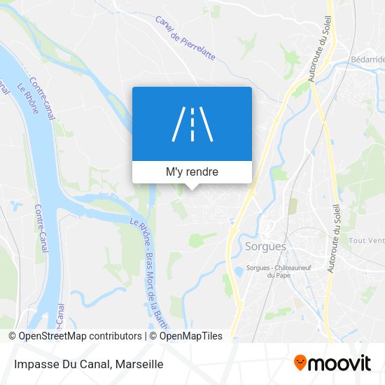 Impasse Du Canal plan