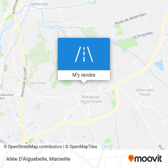 Allée D'Aiguebelle plan
