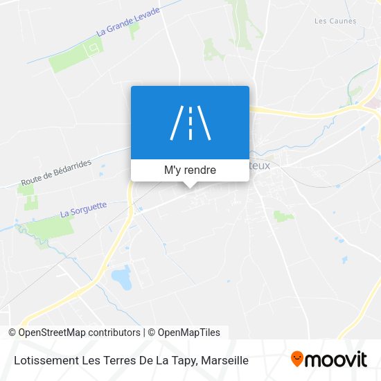 Lotissement Les Terres De La Tapy plan
