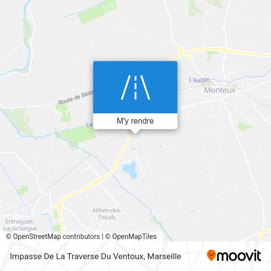 Impasse De La Traverse Du Ventoux plan