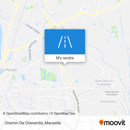 Chemin De Chenerille plan