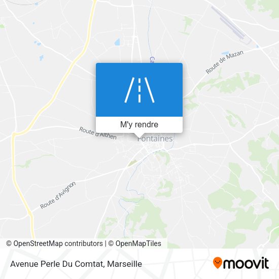 Avenue Perle Du Comtat plan