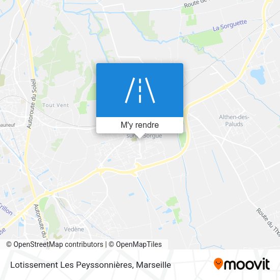 Lotissement Les Peyssonnières plan