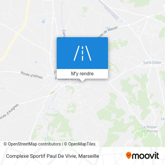 Complexe Sportif Paul De Vivie plan
