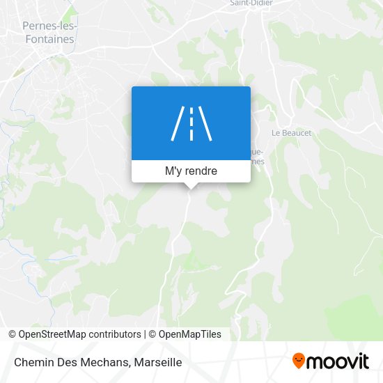 Chemin Des Mechans plan