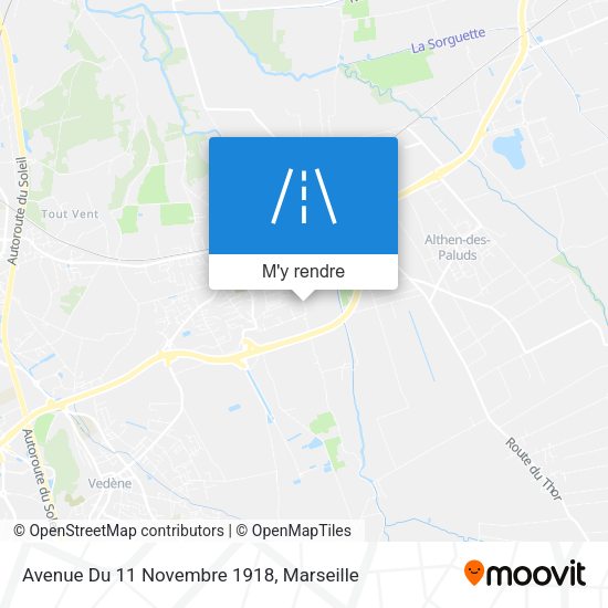 Avenue Du 11 Novembre 1918 plan